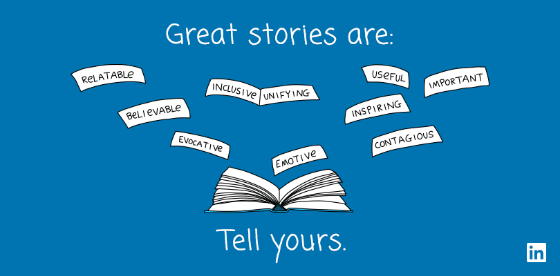 Be a good Storyteller