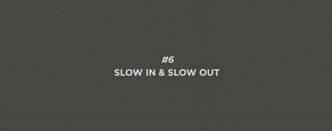 Slow In and Slow Out