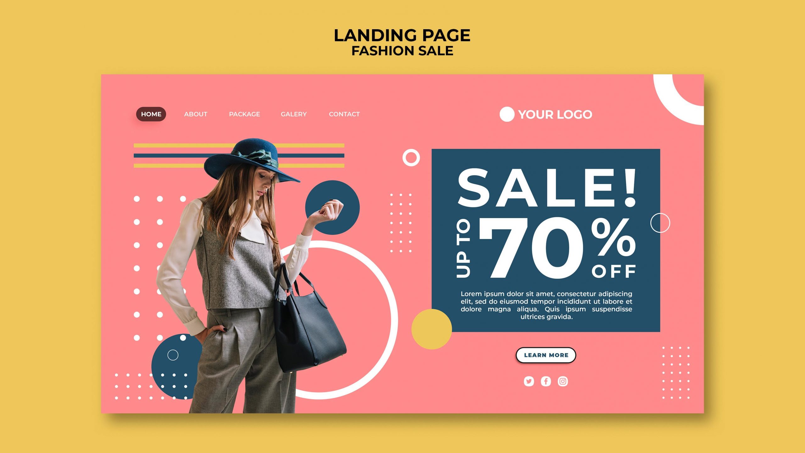 Attractive Landing Pages