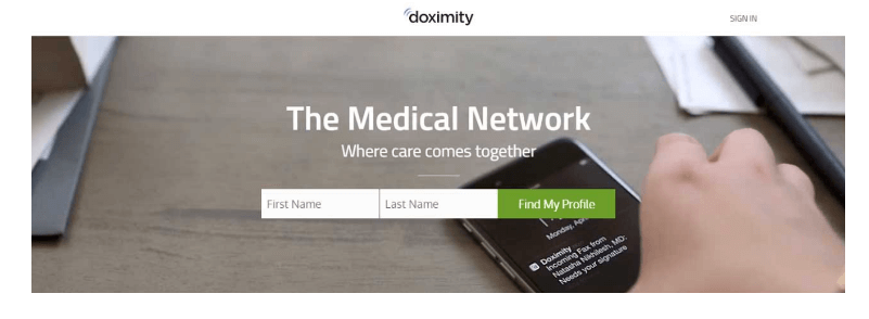  Online Platform for Healthcare Experts 